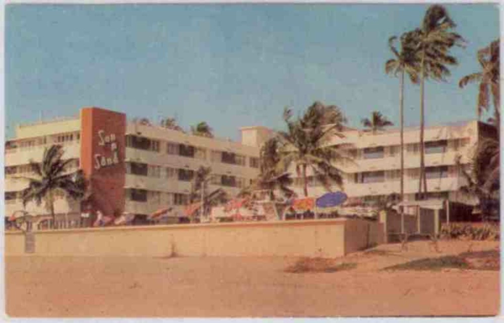 Bombay (Mumbai) Sand Hotel Juhu ca.1950