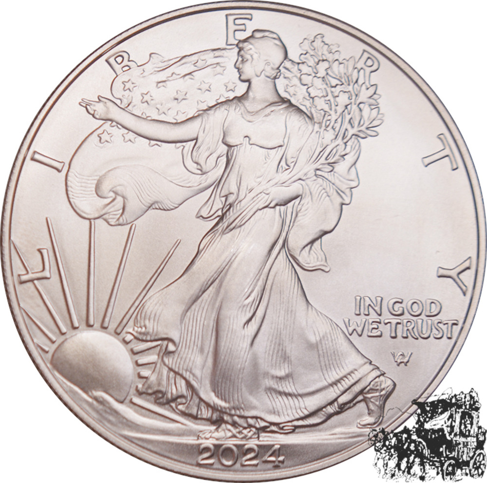 1 Dollar 2024, Eagle-USA